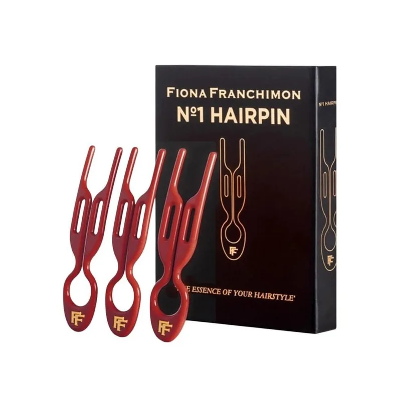 Fiona Franchimon №1 Hairpin Ruby Red - Шпильки для волосся Рубінові 3 шт