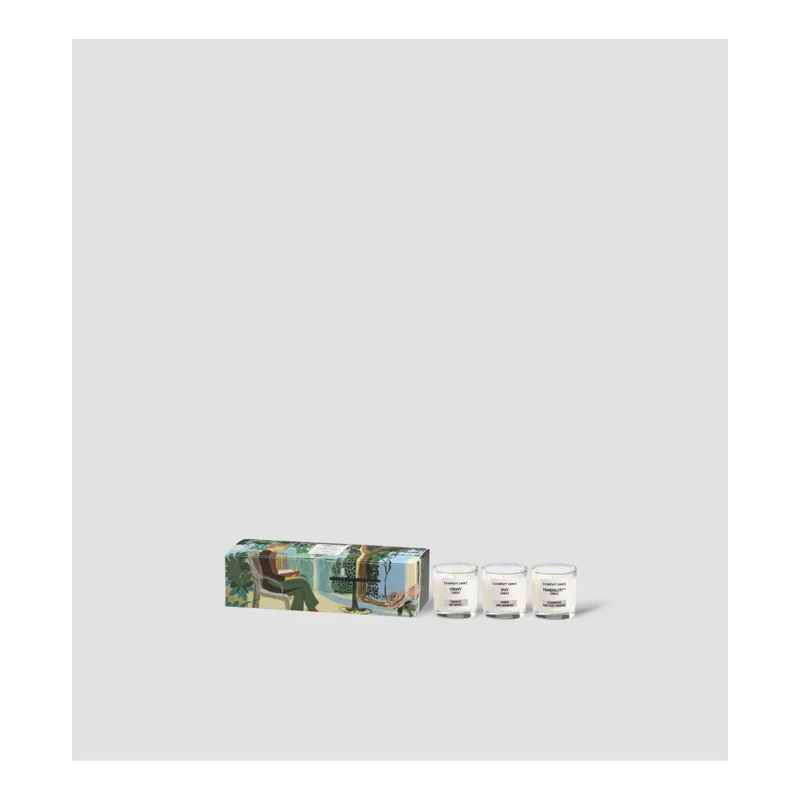 Comfort Zone TRANQUILLITY™ CANDLE SET АРОМАТИЧНЕ ТРІО СВІЧОК