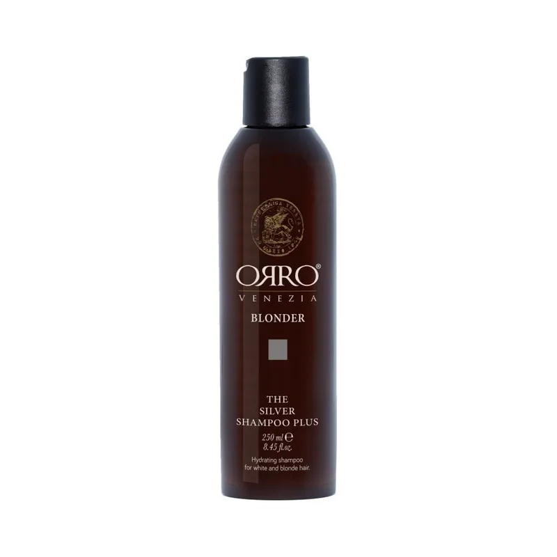 ORRO BLONDER Silver Shampoo Plus Срібний шампунь плюс для світлого волосся