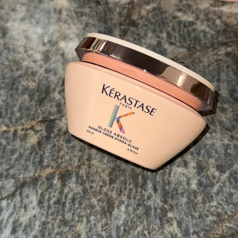 Kerastase Gloss Absolu Masque Creme Hydra-Glaze Кремова маска для розгладжування та блиску волосся 200 мл
