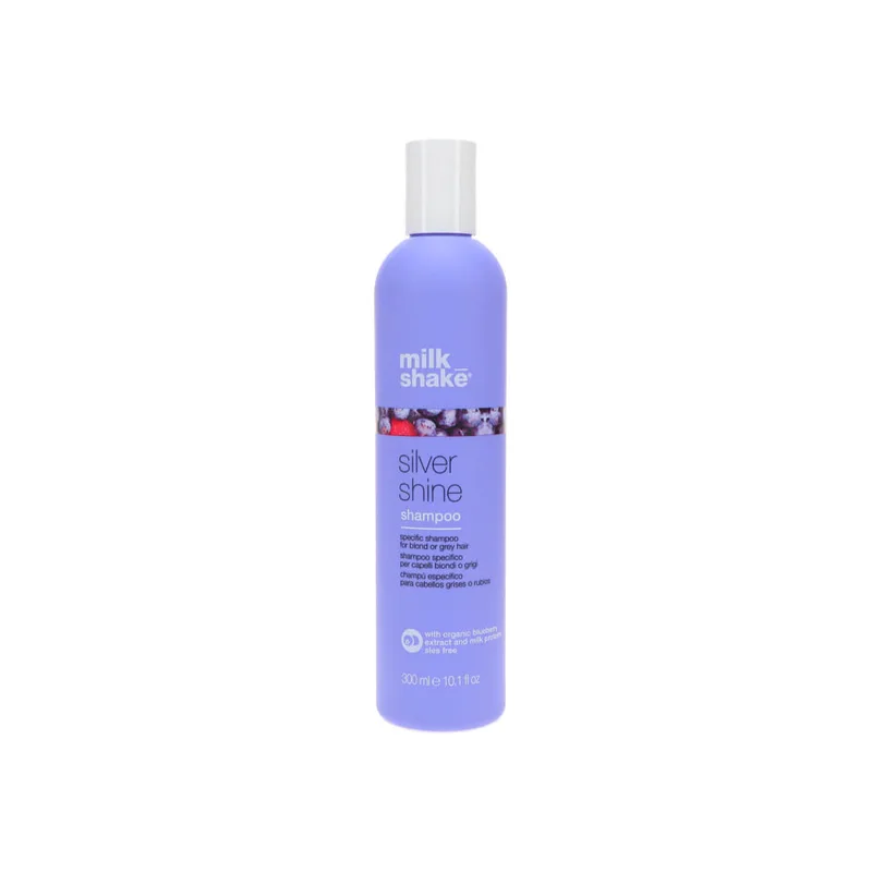 Milk Shake Silver Shine Shampoo Шампунь для Світлих і Сивих Волосся 300 мл