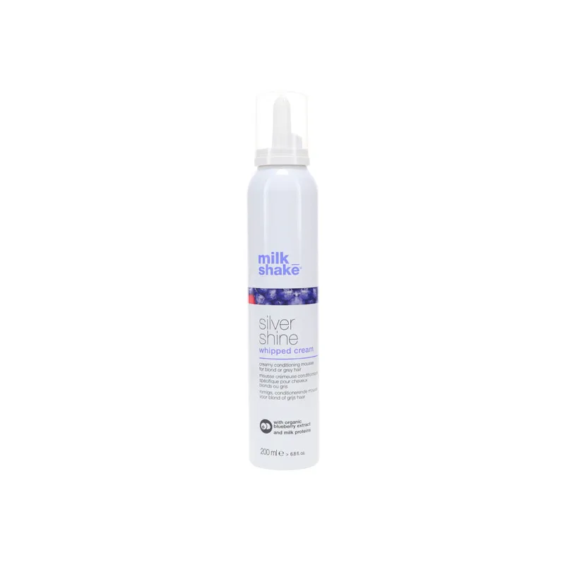Milk Shake Silver Shine Whipped Cream Крем-Піна для Укладання Світлих і Сивих 200 мл