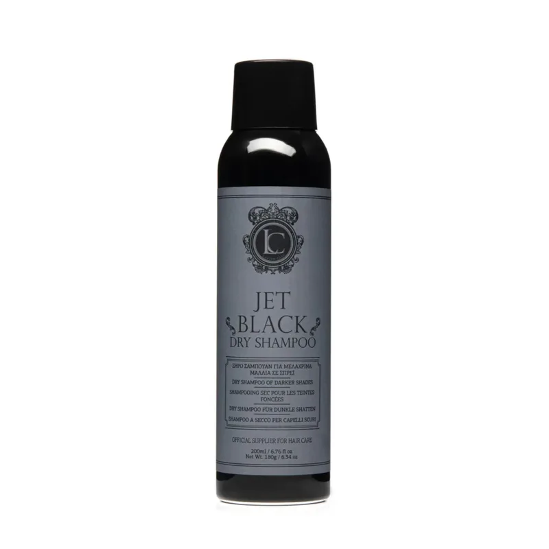 Lavish Care DRY SHAMPOO- JET BLACK Сухий шампунь для темного волосся 200 мл