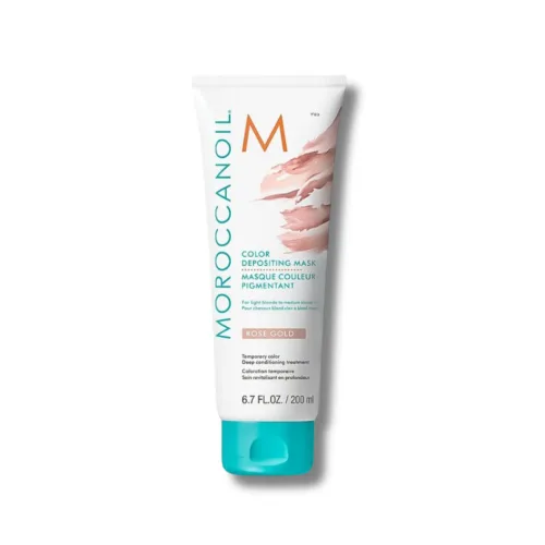 Тонувальна маска "Рожеве золото" - Moroccanoil Color Depositing Mask Rose Gold