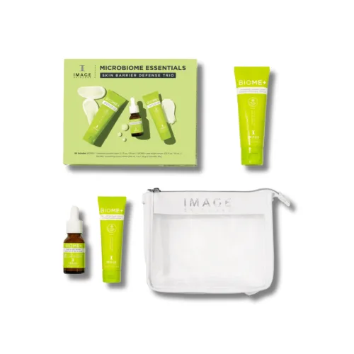 Набір для підтримки захисту шкіри обличчя - Image Skincare Facial Set Microbiome Essentials Skin Barrier Defense Trio