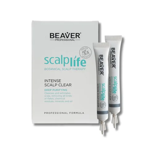 Пілінг для шкіри голови та волосся - Beaver Professional Scalplife Botanical Therapy Intense Scalp Clear