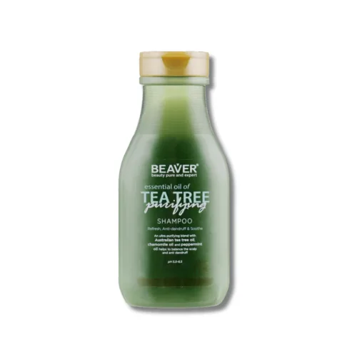 Шампунь для жирного волосся з олією чайного дерева - Beaver Professional Essential Oil of Tea Tree Shampoo