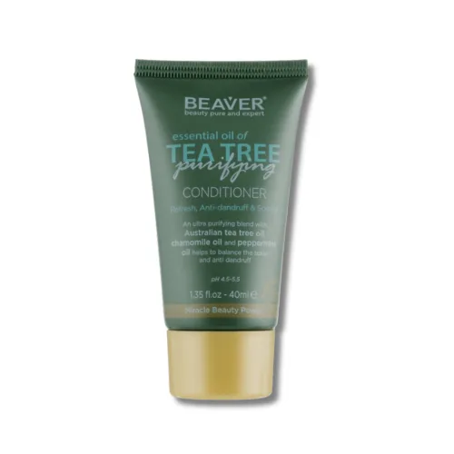 Кондиціонер для волосся з олією чайного дерева, що зміцнює - Beaver Professional Essential Oil of Tea Tree Conditioner