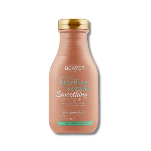 Кондиціонер з кератином для еластичності волосся - Beaver Professional Brazilian Keratin Smoothing Conditioner