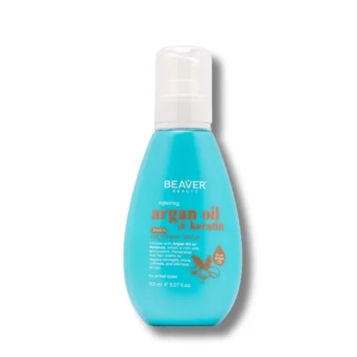 Незмивний бальзам з аргановим маслом - Beaver Professional Argan Oil of keratin Leave-in Treatment Serum
