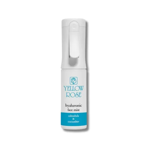 Cпрей для обличчя з гіалуроновою кислотою - Yellow Rose Hyaluronic Face Mist Calendula &amp; Cucumber