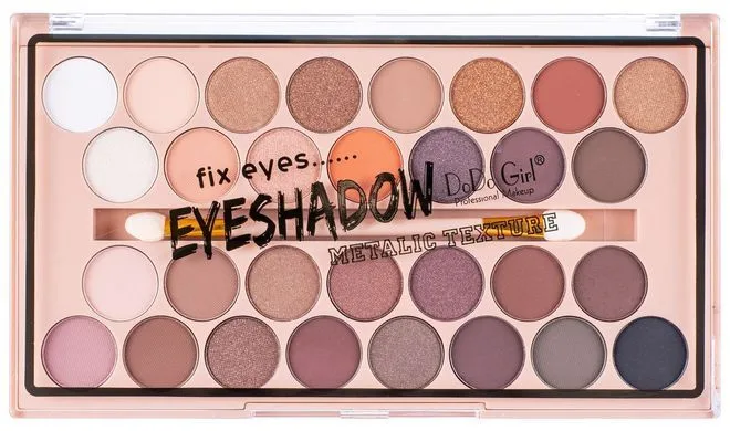 D3091 Палітра тіней для повік Fix eyes...Eyeshadow Metalic Texture