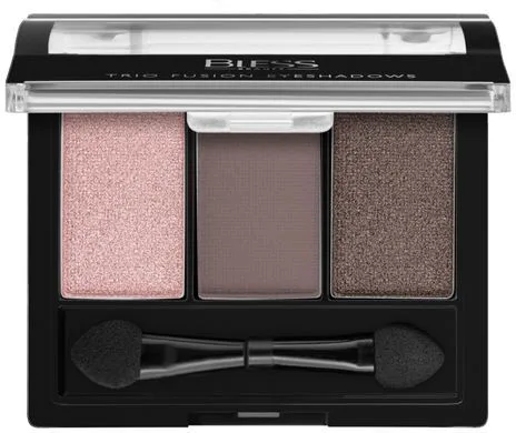 Тіні для повік потрійні Bless Beauty Trio Fusion Eyeshadows