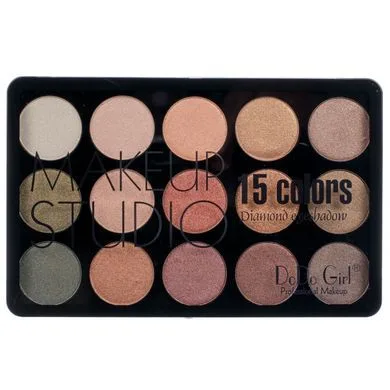 D3052 Палетка для макіяжу очей 15 Colors Diamond Eyeshadow Palette Makeup Studio