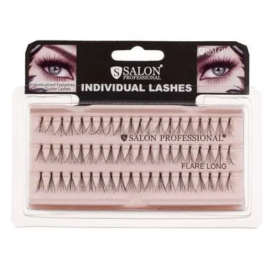 Накладні вії пучками Salon Professional, Flare Long