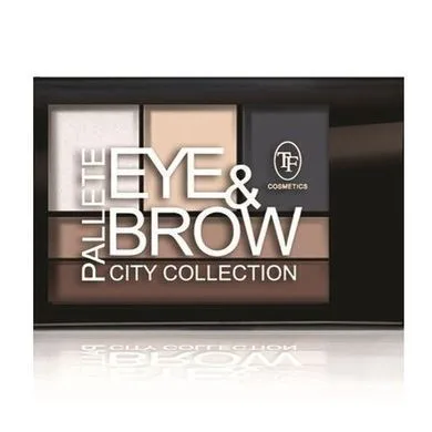 Палетка тіней для очей та брів TF COSMETICS CITY COLLECTION TE28
