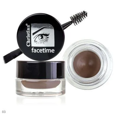 Гель для брів CHRISTIAN Facetime ESB-555 №3 Soft Brown