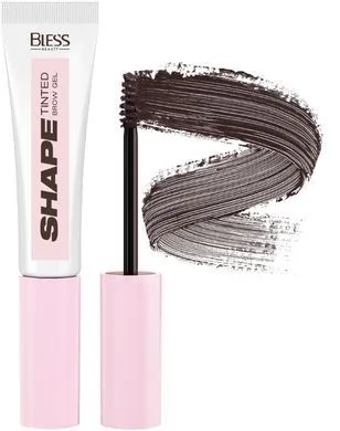 Тінтуючий гель для брів Bless Beauty Tinted Shape Brow Gel №02 Brunette (Брюнет)