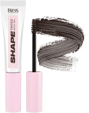 Тінтуючий гель для брів Bless Beauty Tinted Shape Brow Gel №03 Dark Brunette (Темний брюнет)