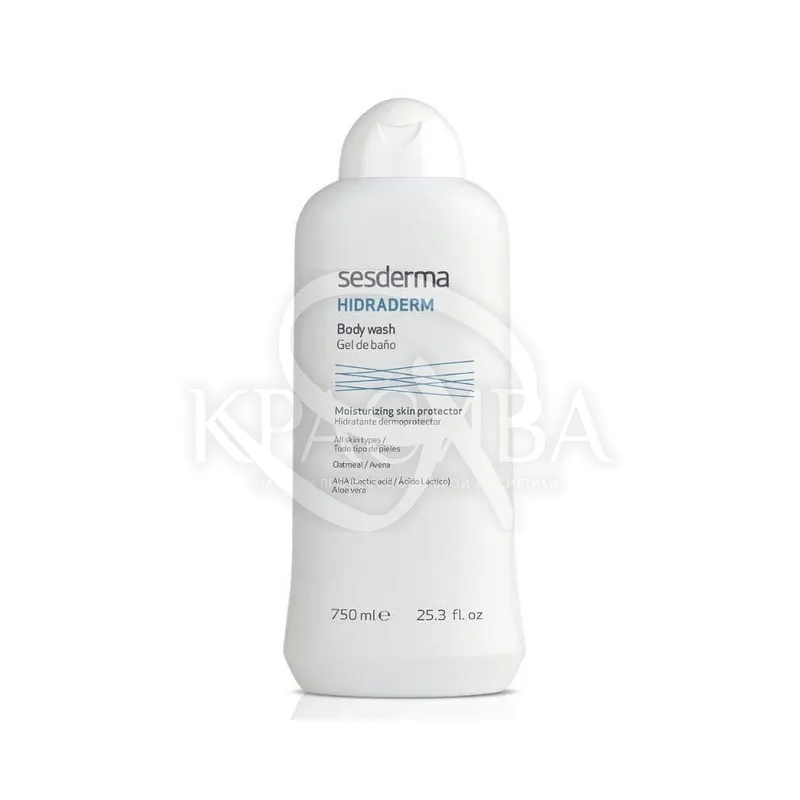 Очищаючий гель для душу Sesderma Laboratories Hidraderm Body Wash 750 мл