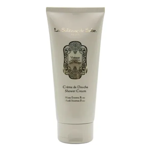 Крем-гель для душу Мускус, Ладан, Троянда LA SULTANE DE SABA Shower Cream Musk Incense Rose — обʼєм 200 мл