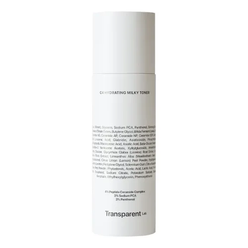 Зволожувальний тонер TRANSPARENT LAB C4 Hydrating Milky Toner — обʼєм 130 мл