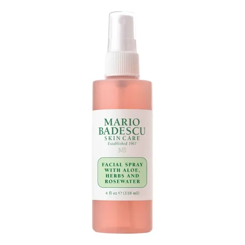 Зволожувальний міст для обличчя з трояндовою водою та алое вера MARIO BADESCU Facial Spray with Aloe, Herbs and Rosewater — обʼєм 118 мл