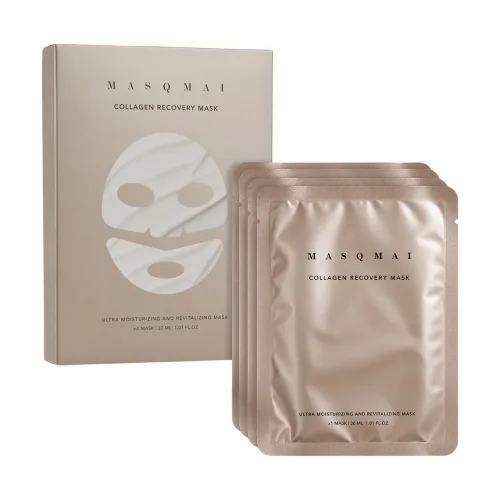 Набір колагенових масок для зволоження та пружності шкіри MASQMAI Collagen Recovery Mask Set