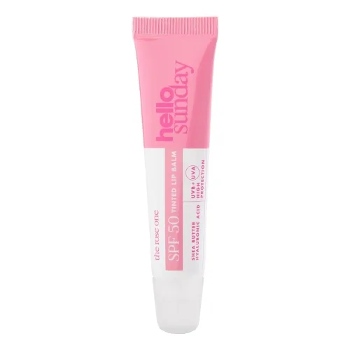 Зволожувальний відтінковий бальзам для губ SPF 50 з маслом ши HELLO SUNDAY Tinted Lip Balm SPF 50 — відтінок The Rose One The Rose One