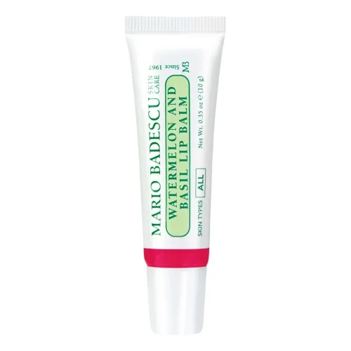 Живильний бальзам для губ з ароматом кавуна та базиліка MARIO BADESCU Lip Balm — відтінок Watermelon & Basil 10 г