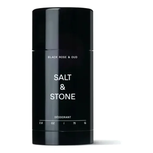 Натуральний дезодорант з ароматом чорної троянди та уда SALT & STONE Natural Deodorant Black Rose & Oud - Formula Nº 1 — вага 75 г
