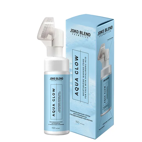 Пінка для вмивання з гіалуроновою кислотою Joko Blend Aqua Glow, 150 мл