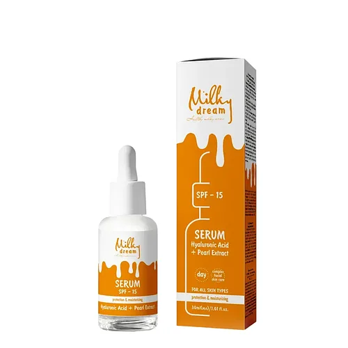 Сироватка для обличчя Milky Dream SPF 15 "Захист та Зволоження", 30 мл