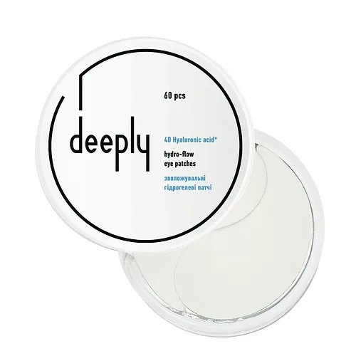Зволожуючі патчі під очі Deeply Hydro-Flow Eye Patches, 60 шт.