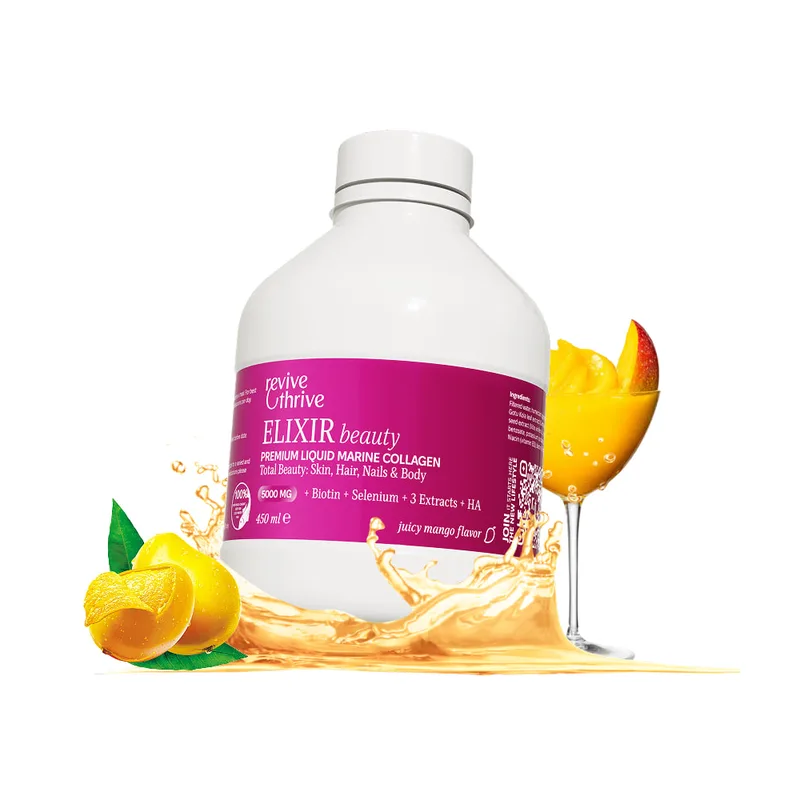 ReviveAndThrive Collagen Elixir beauty Колагеновий еліксир зі смаком манго 450 мл