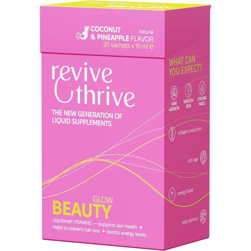 ReviveAndThrive LiquiSmart Vitamins BEAUTY GLOW Мультивітаміни 20 х 15 мл