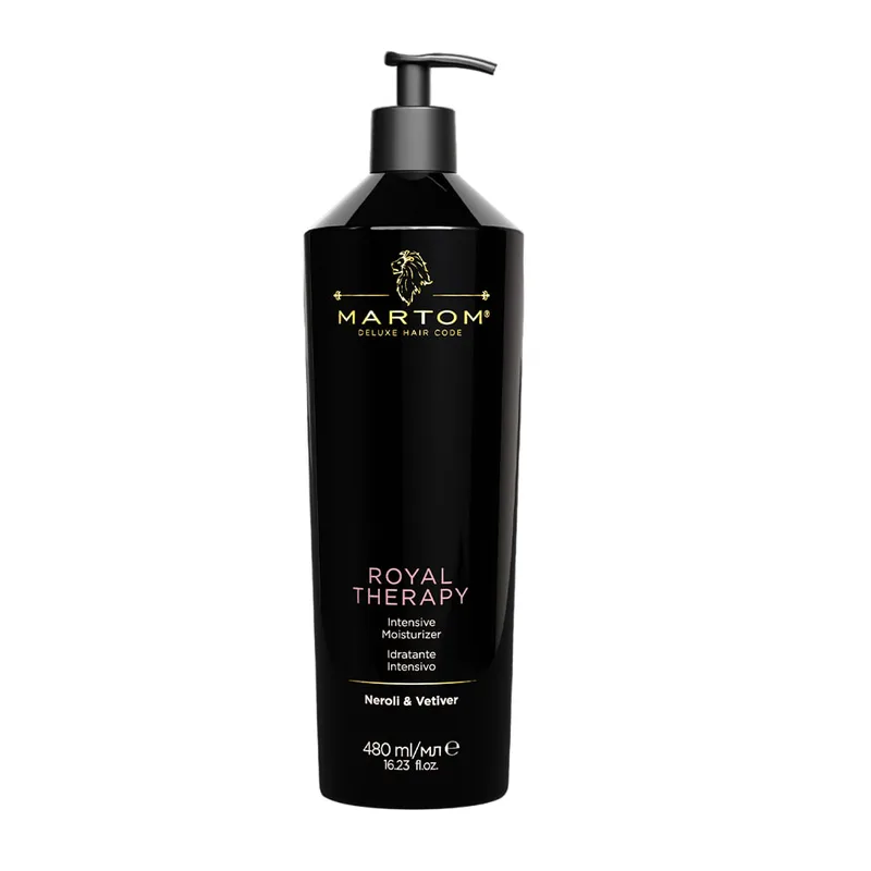 MARTOM Royal Therapy Intensive Moisturizing Treatment Засіб інтенсивної дії для глибокого живлення, пом'якшення та зволоження волосся 480 мл