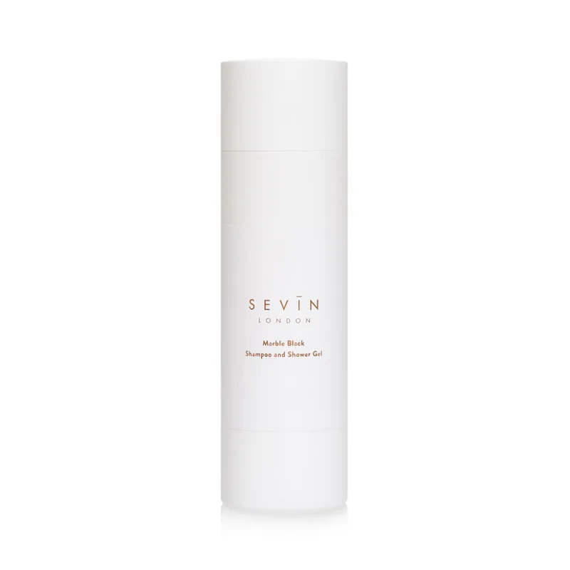 Sevin London MARBLE BLACK SHAMPOO & SHOWER GEL ШАМПУНЬ/ГЕЛЬ ДЛЯ ДУШУ 200 мл