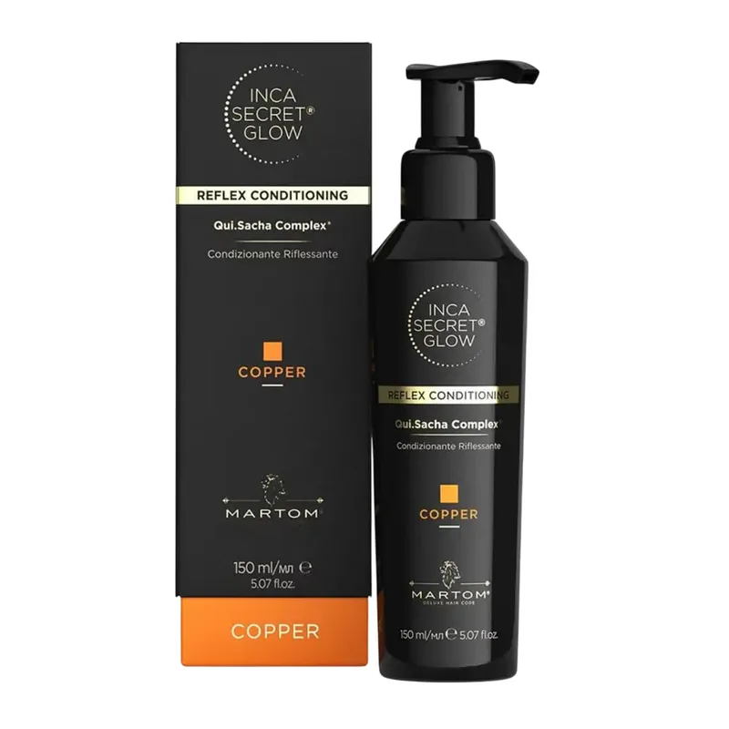 MARTOM Inca Secret Glow Copper Тонуючий кондиціонер для волосся "Мідний" 150 мл