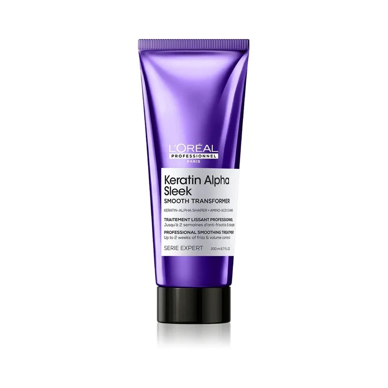 L'Oreal Professionnel Serie Expert Keratin Alpha Sleek Професійний засіб для гладкості та контролю пухнастості волосся 200 мл