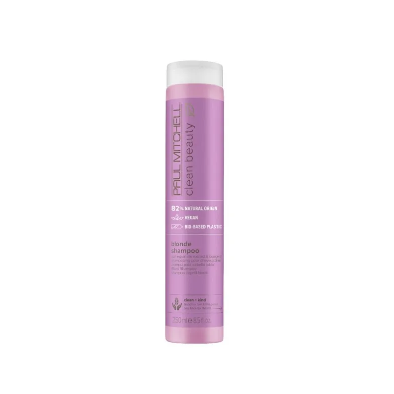 Paul Mitchell Clean Beauty Blonde Shampoo Шампунь для світлого, сивого і освітленого волосся 250 мл