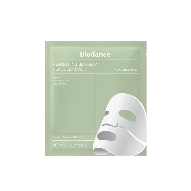 Biodance Refreshing Sea Kelp Real Deep Mask Заспокійлива маска з морською капустою