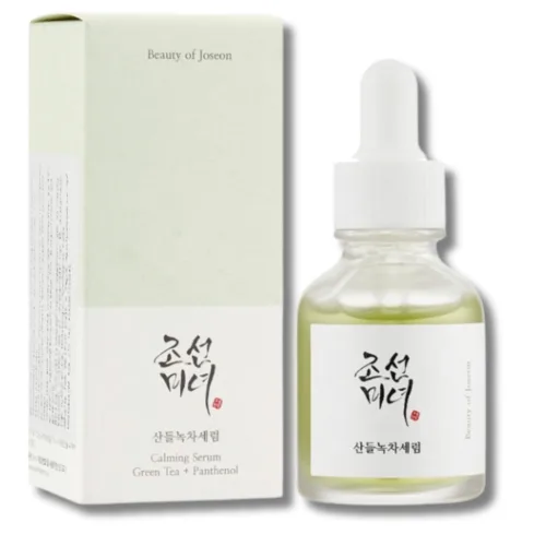 Заспокійливий серум із зеленим чаєм і пантенолом - Beauty Of Joseon Calming Serum Green Tea + Panthenol
