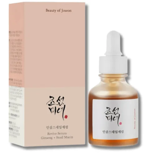 Ампула на основі гідролата женьшеню і муцину - Beauty Of Joseon Repair Serum: Ginseng + Snail Mucin 30ml