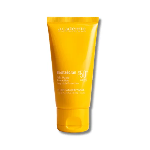 Сонцезахистний флюїд для обличчя UVA/UVB - Academie Fluide Solaire Visage SPF 50+