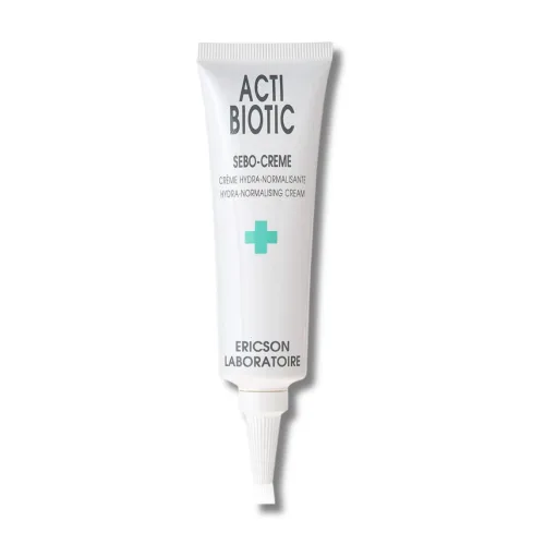 Зволожувальний протизапальний крем для обличчя - Ericson Laboratoire Acti-Biotic Hydra-Normalizing Sebo-Cream 200ml