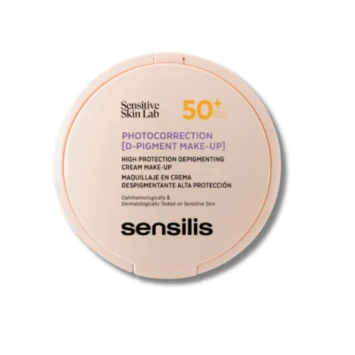 Депігментуючий крем-макіяж з SPF 50+ - Sensilis Photocorrection [D-Pigment Make-Up 50+] 150ml