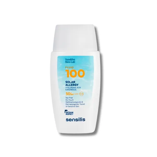 Фотозахисний флюїд для фоточутливої та реактивної шкіри - Sensilis Ultrafluido 100 Solar Allergy