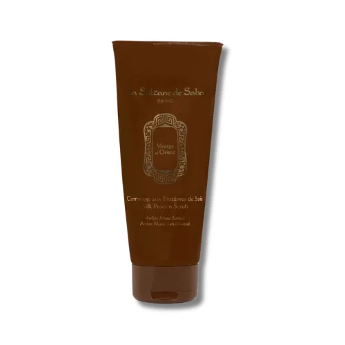 Скраб для тіла "Шовковий" - La Sultane De Saba Silk Protein Scrub AMS 250ml