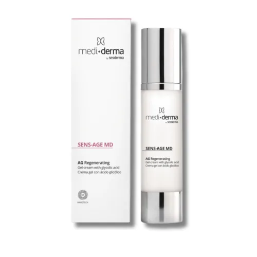 Омолоджуючий крем-гель для обличчя - Mediderma Antiaging Facial Cream Gel Sens-Age MD